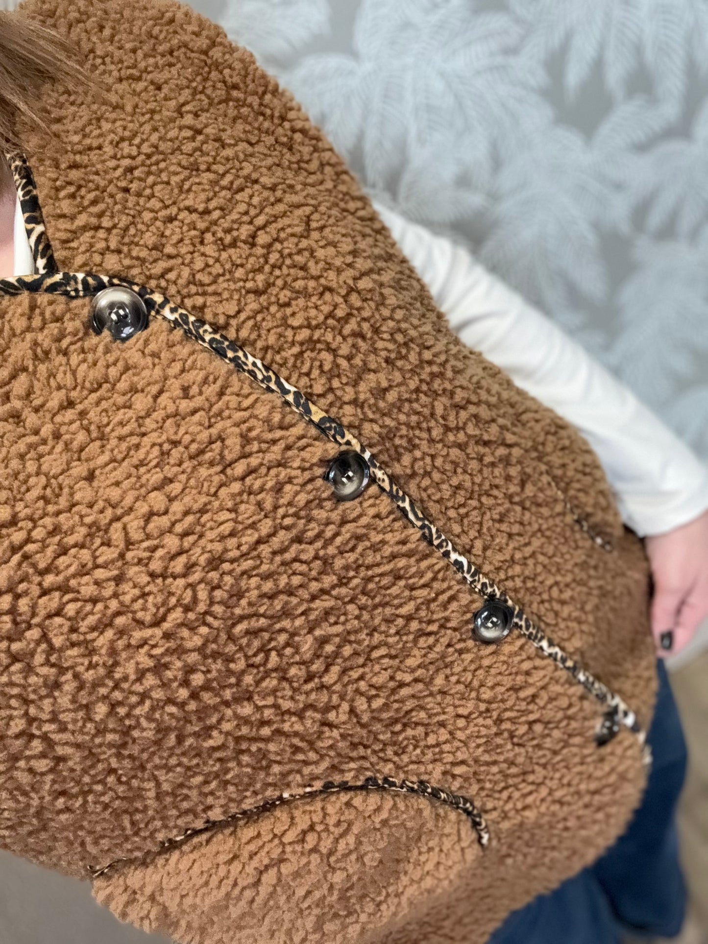 Gilet Constance - Camel