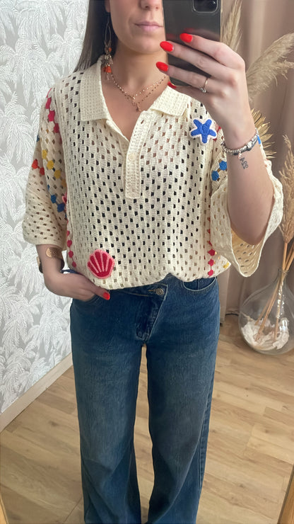 Pull crochet Juliette