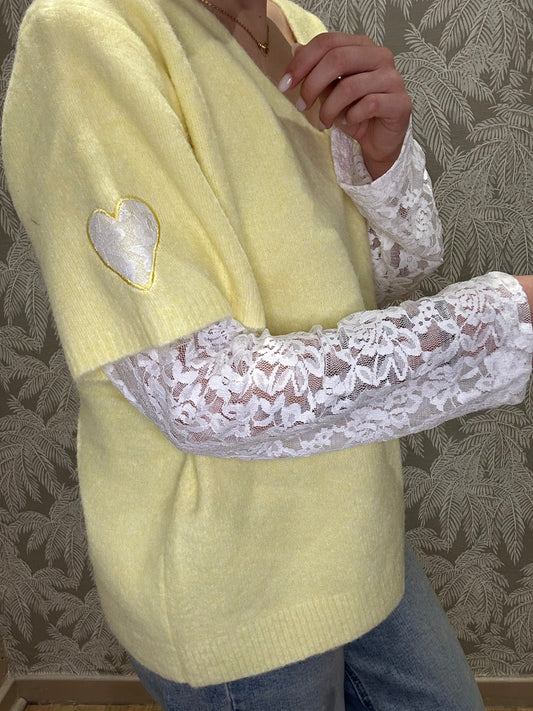 Pull Alba - Jaune