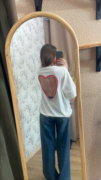 T-shirt dos nu Lovéa