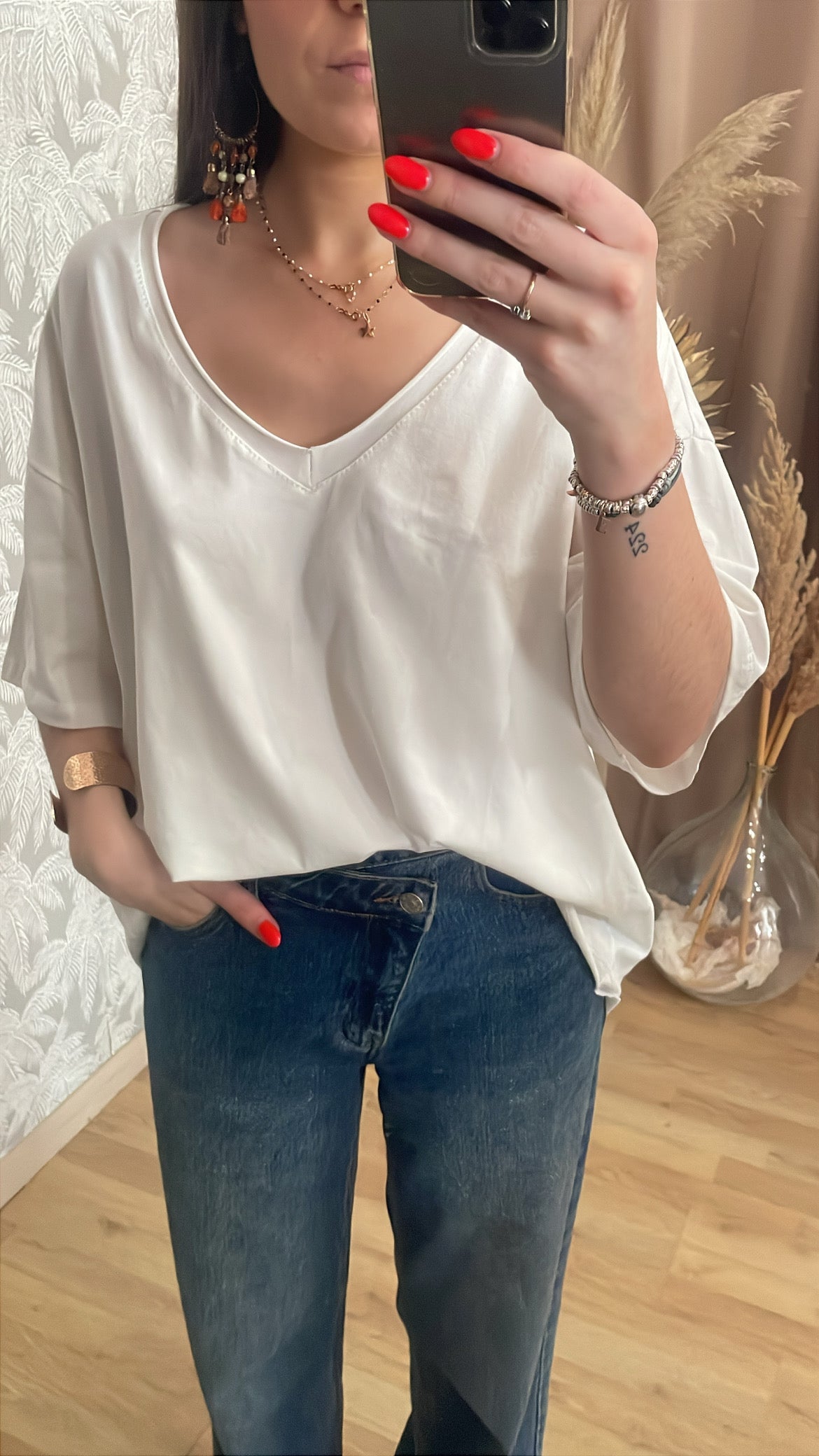 T-shirt dos nu Lovéa
