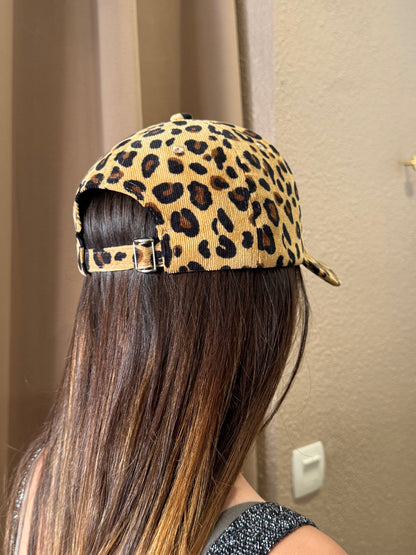 Casquette léopard