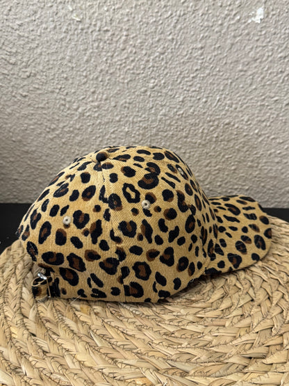Casquette léopard