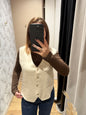 Gilet Loucia - Écru