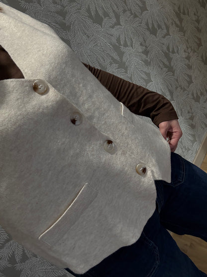 Gilet Loucia - Écru