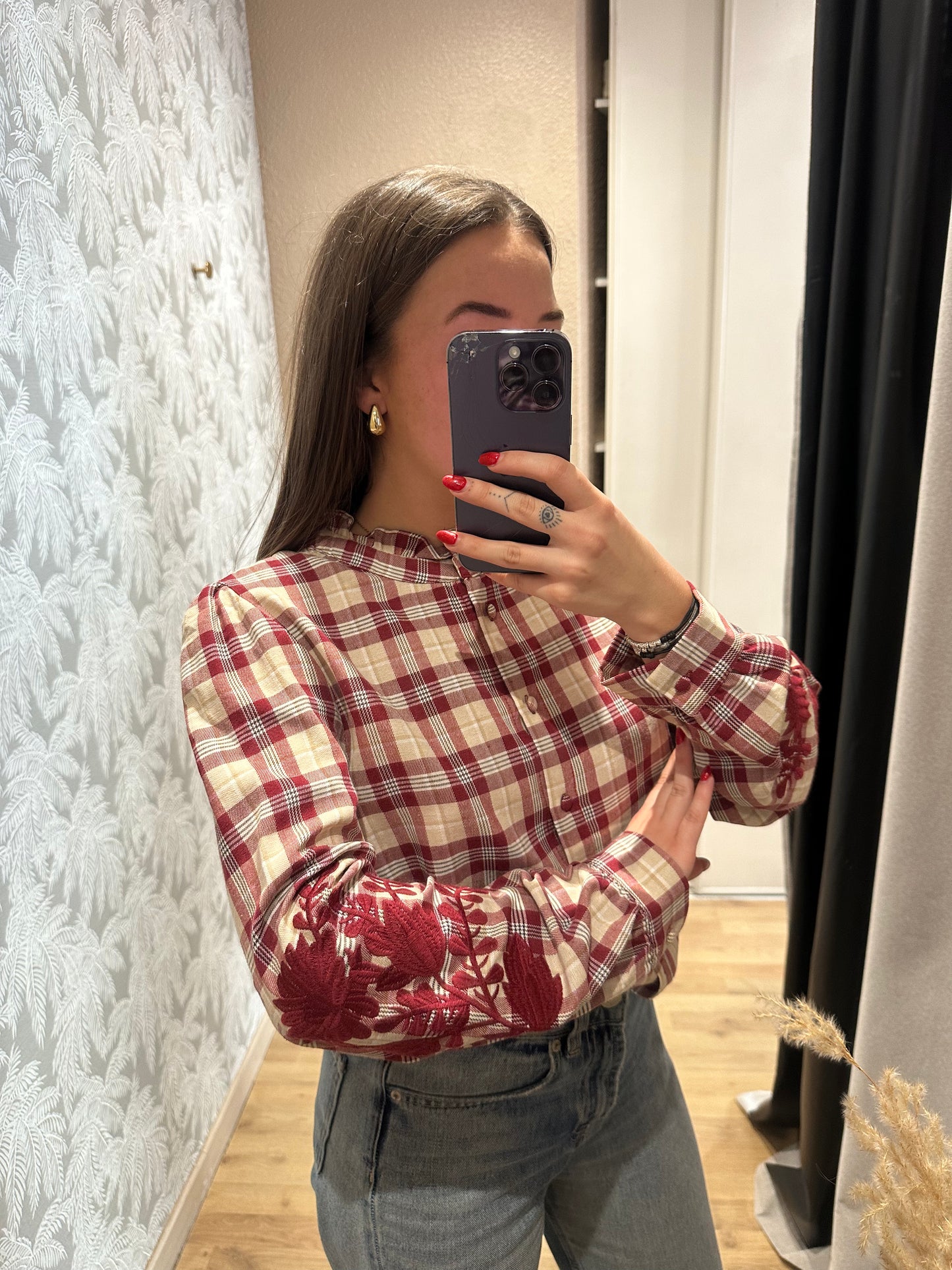 Chemise Garance - Bordeaux